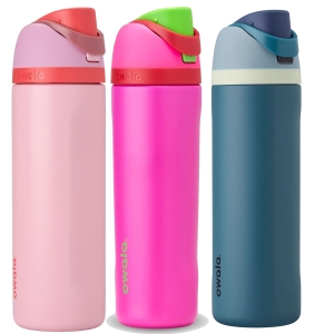 Vacuum Insulated Tumbler 40 oz Coffee Travel Mug with Handle and Lid, Sweat Proof, Keep Drinks Cold for 34 Hours or Hot for 12 Hours, Pink Ripple