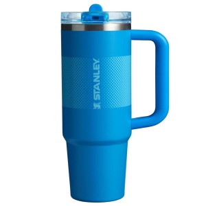 Stanley IceFlow Flip Straw Tumbler with Handle 30 oz | Twist On Lid and Flip Up Straw | Leak Resistant Water Bottle | Insulated Stainless Steel |BPA-F